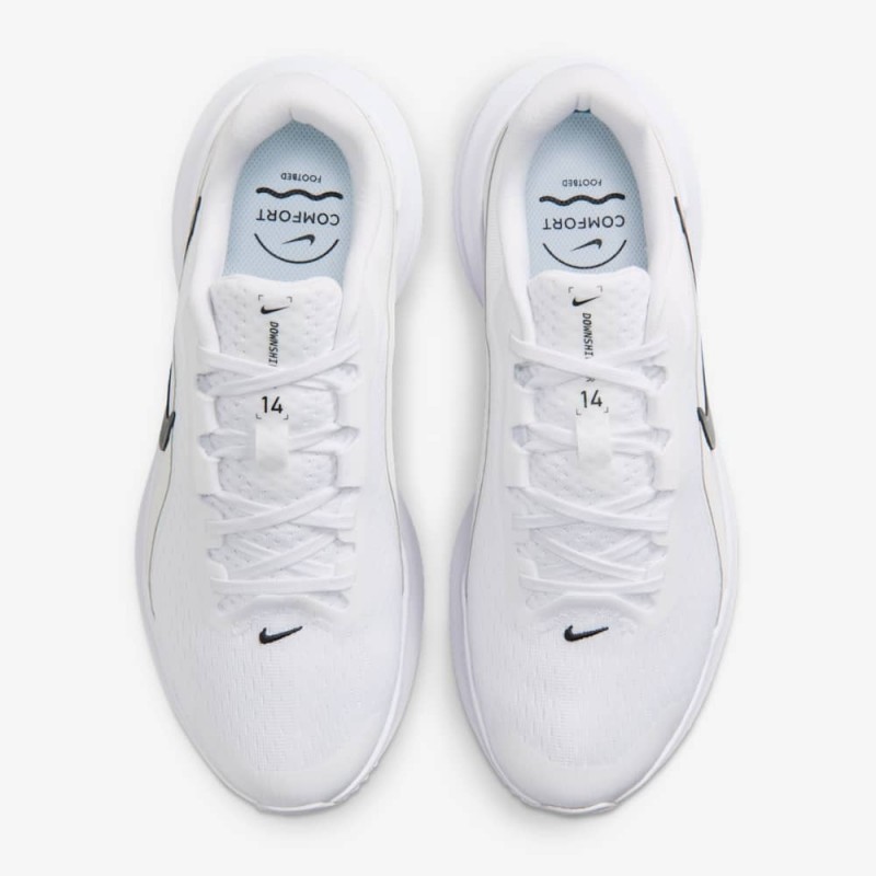 Giày Nike Downshifter 14 Nữ - Trắng Đen