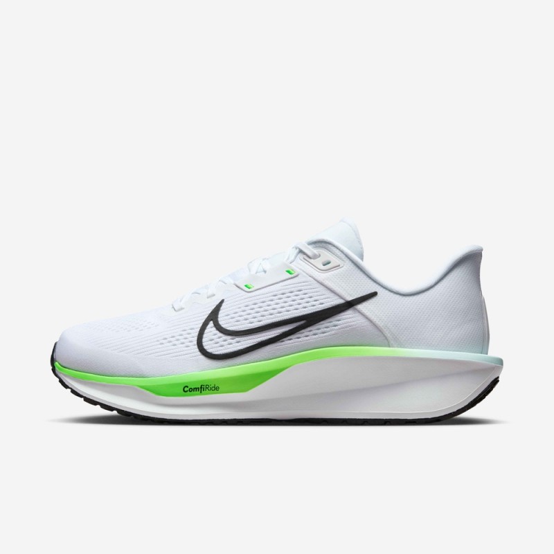 Giày Nike Quest 6 Nam - Trắng Xanh lá
