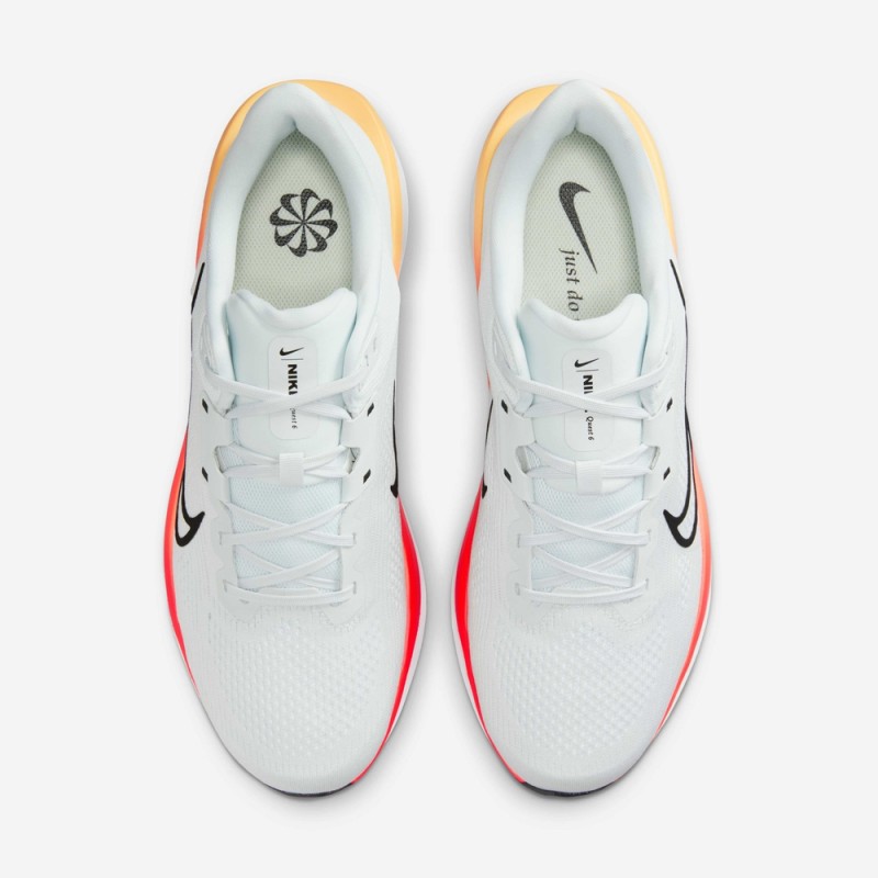 Giày Nike Quest 6 Nam - Trắng Xanh lá