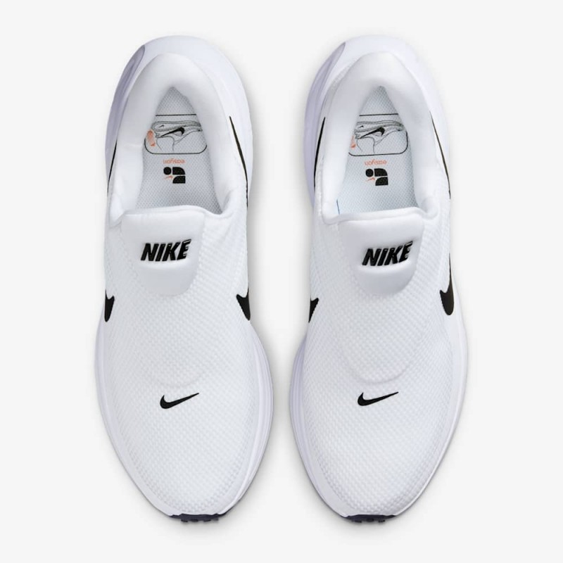Giày Nike Revolution 8 EasyOn Nam - Trắng Đen