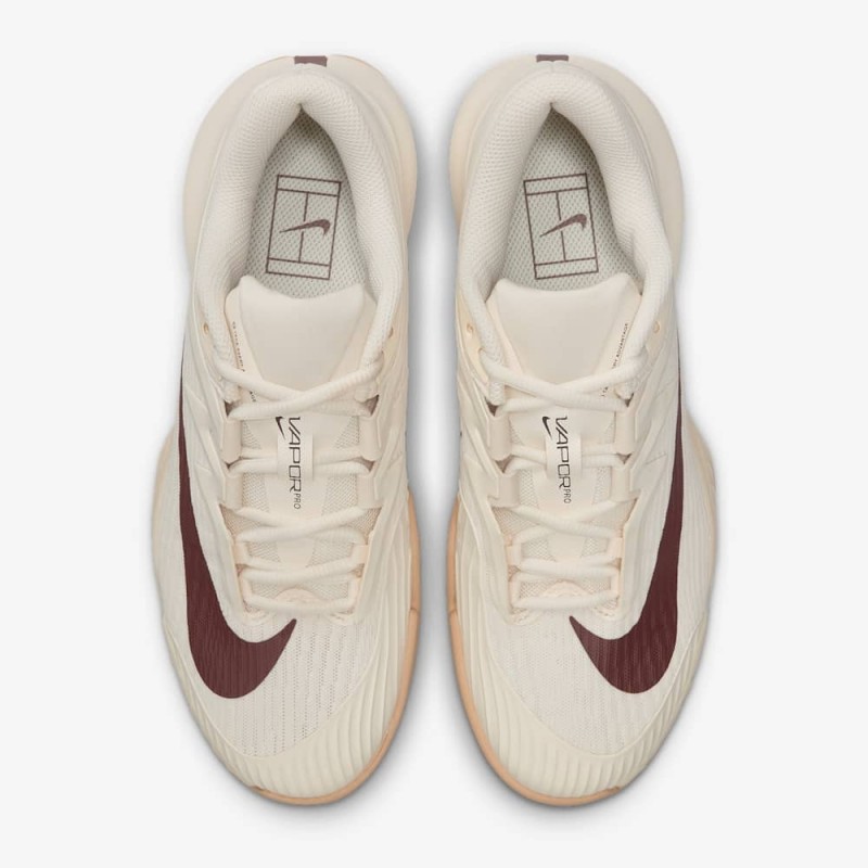 Giày Pickleball Tennis Nike Vapor Pro 3 Nữ - Trắng Nâu
