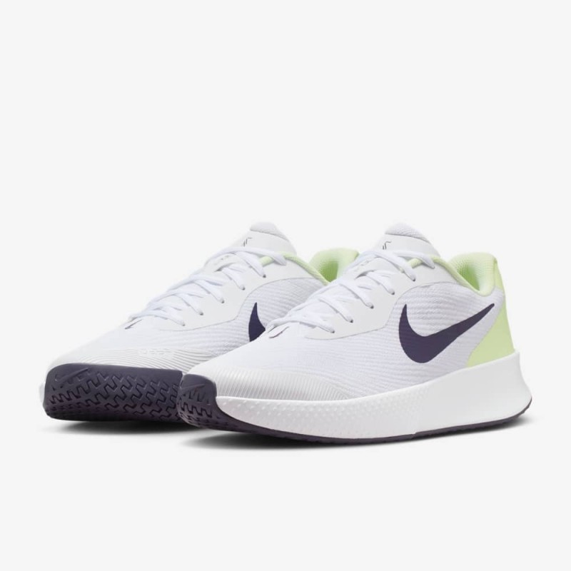 Giày Pickleball Tennis Nike Vapor Lite 3 Nam - Trắng Xanh Đen