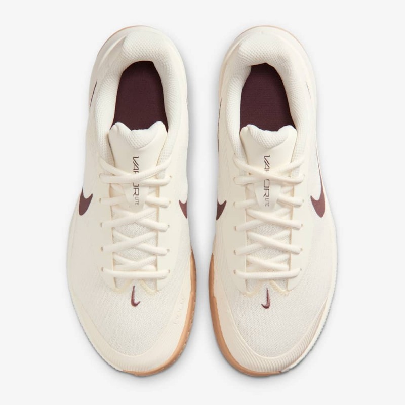 Giày Pickleball Tennis Nike Vapor Lite 3 Nữ - Trắng Nâu