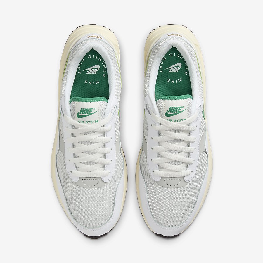 Giày Nike Air Max SYSTM Nam - Trắng Xanh Lá - hình 5