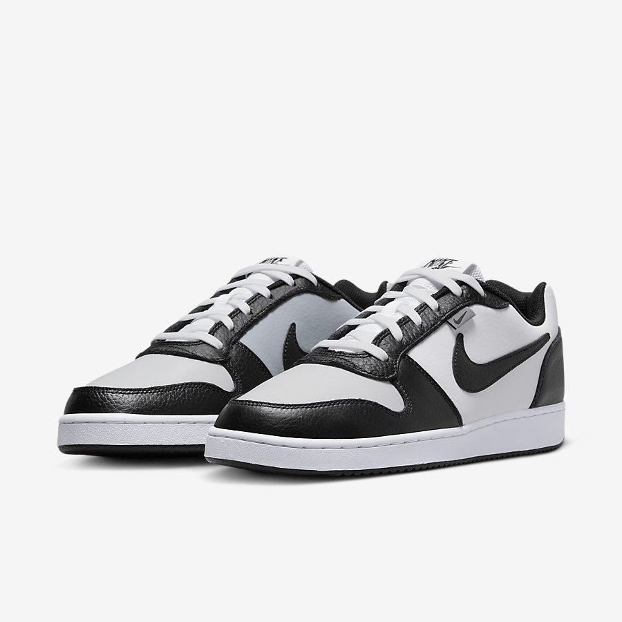 Giày Nike Ebernon Low Premium Nam - Trắng Đen - hình 4
