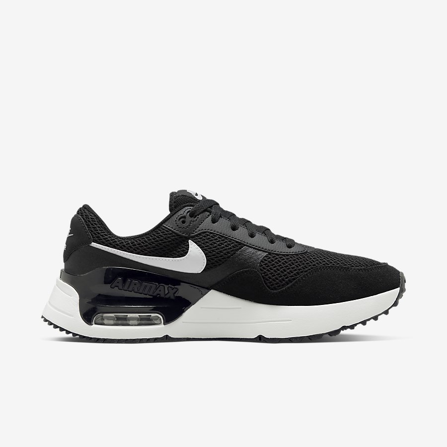 Giày Nike Air Max SYSTM Nam - Đen Trắng - hình 2