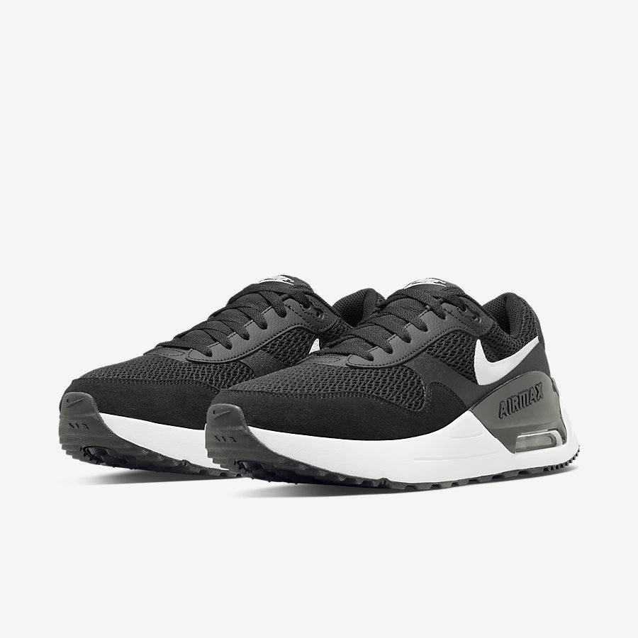 Giày Nike Air Max SYSTM Nam - Đen Trắng - hình 4