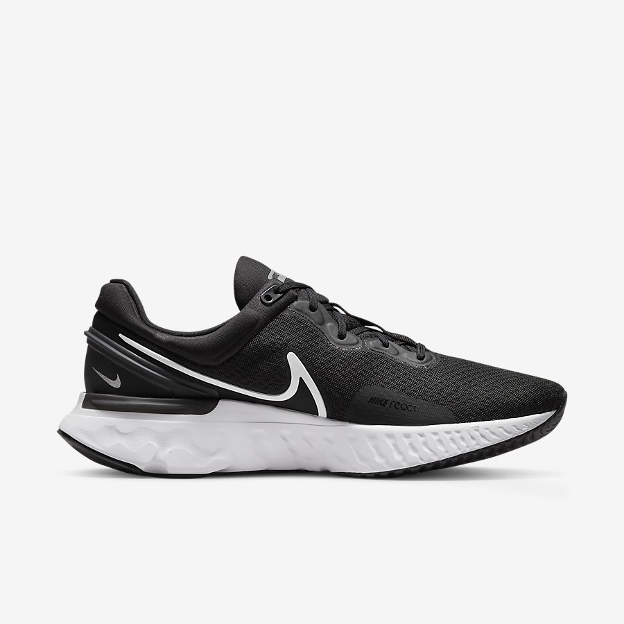Giày Nike React Miler 3 Nam - Đen Trắng - hình 2
