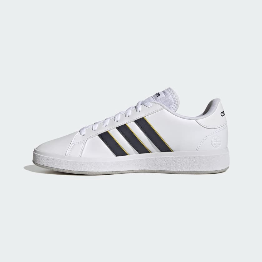 Giày adidas Grand Court Base 2.0 Nam Nữ - Trắng Đen - hình 2