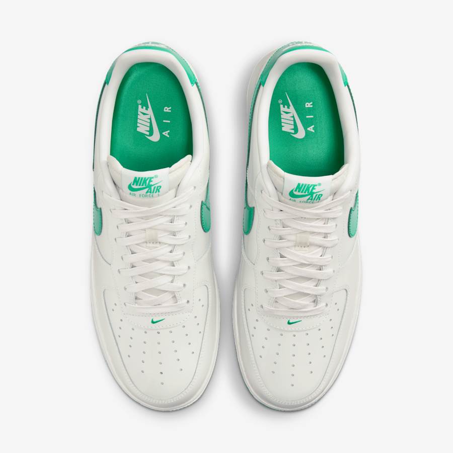 Giày Air Force 1 '07 Premium Nam - Trắng Xanh Lá - hình 5