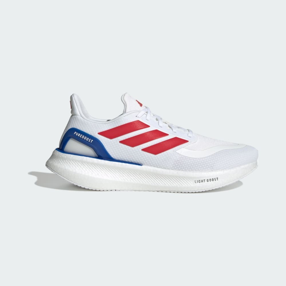 Giày Adidas Pureboost 5 Nam - Trắng Xanh Đỏ