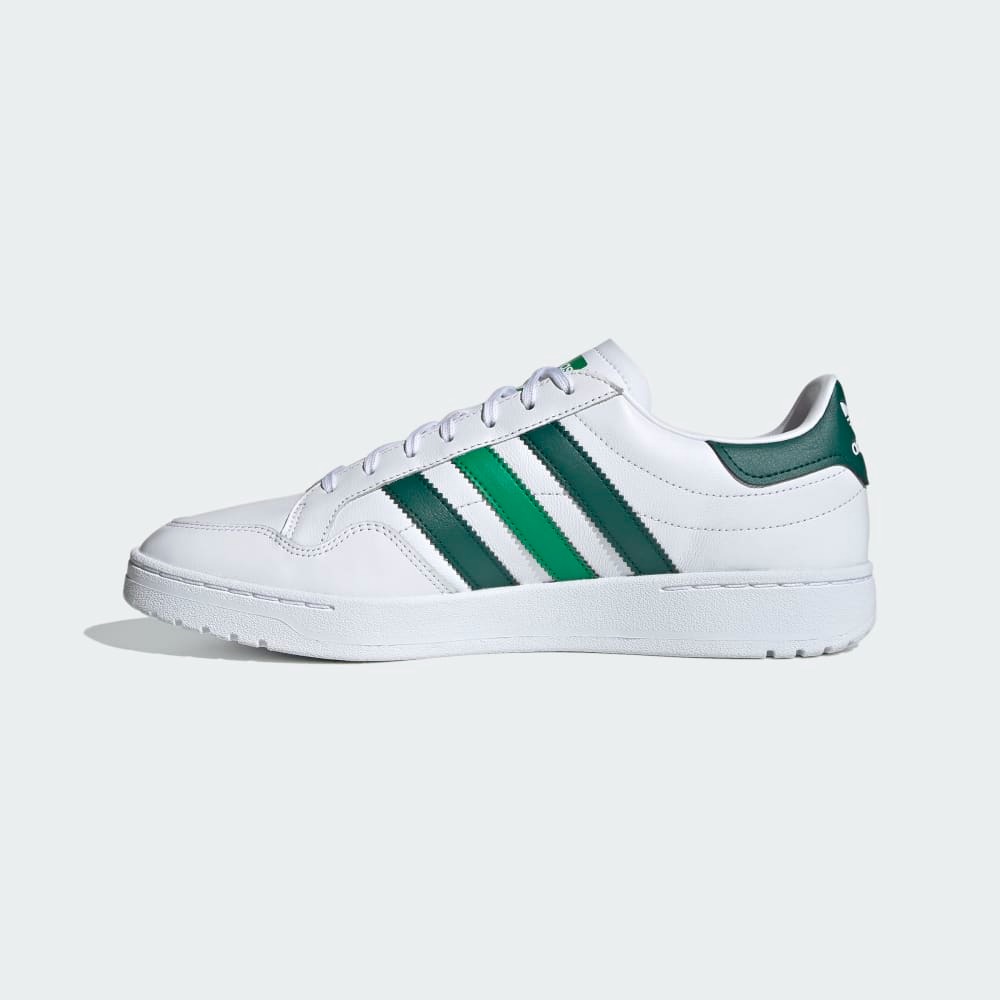 Giày adidas Team Court Nam - Trắng Xanh - hình 2