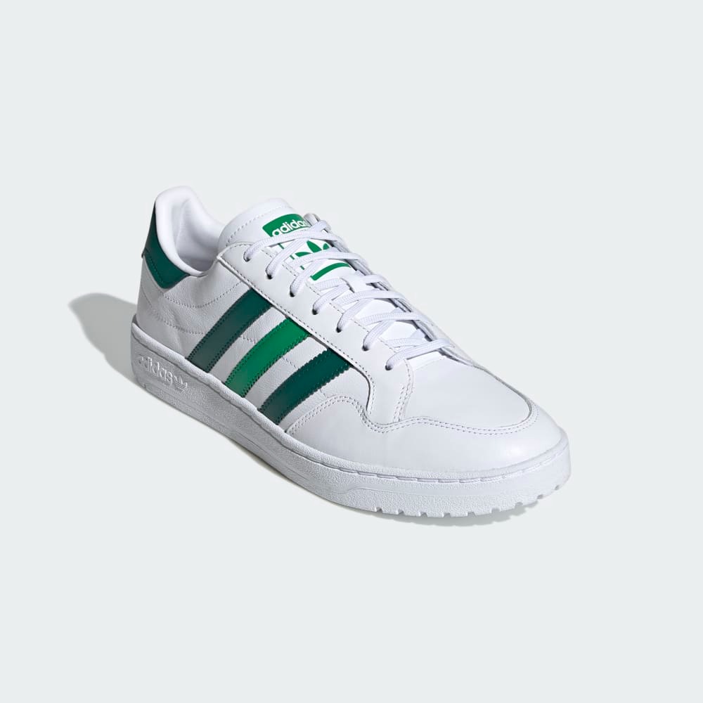Giày adidas Team Court Nam - Trắng Xanh - hình 3