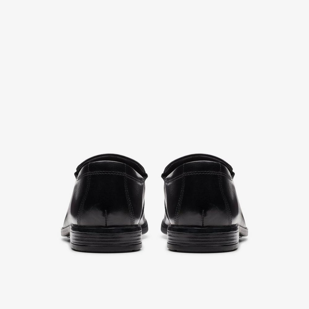 Giày Clarks Howard Edge Loafer Nam - Đen - hình 6
