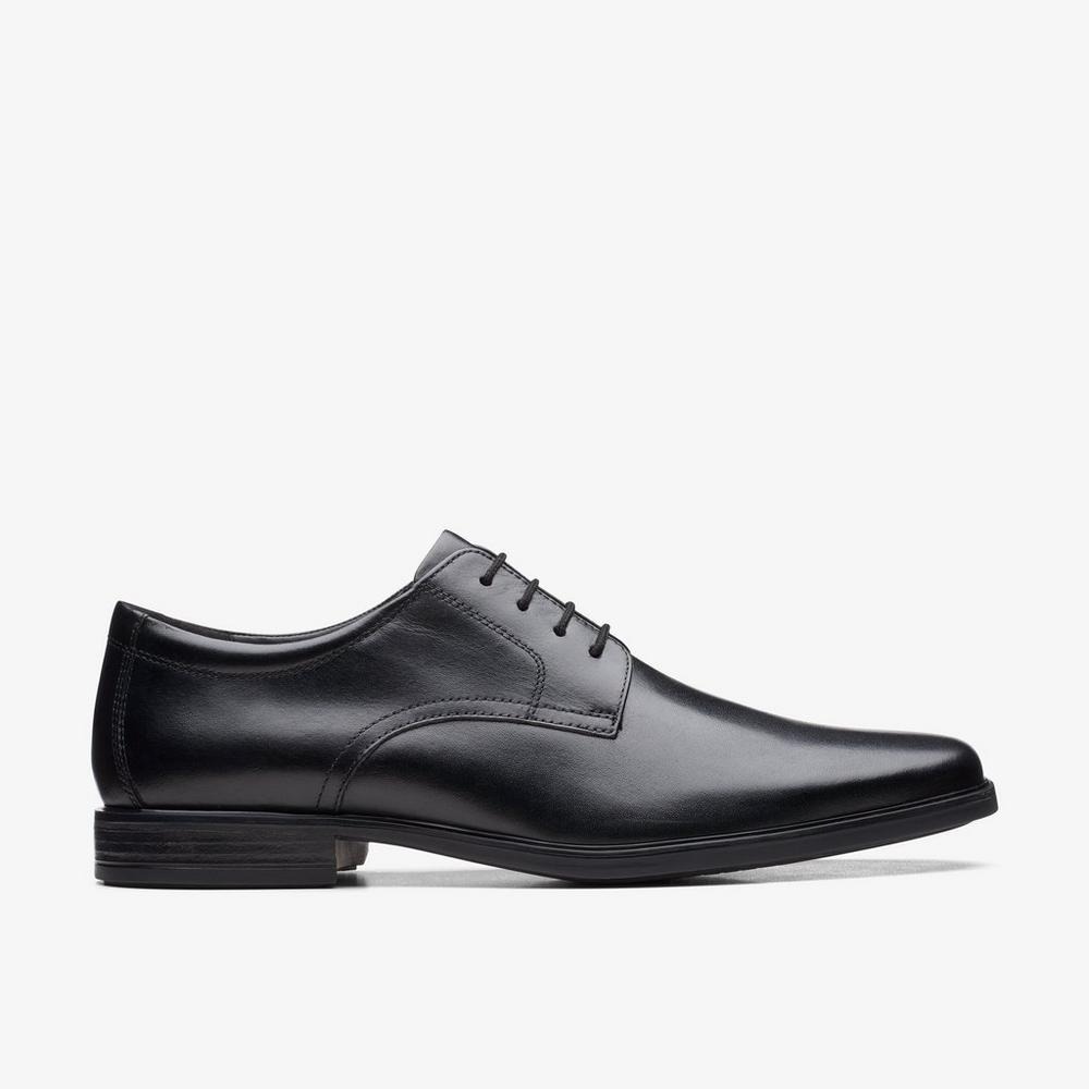 Giày Clarks Howard Walk Nam - Đen