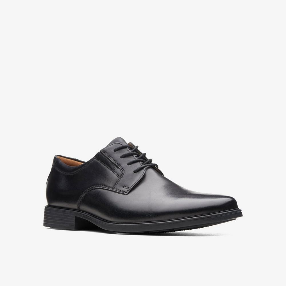 Giày Clarks Tilden Plain Nam - Đen - hình 3