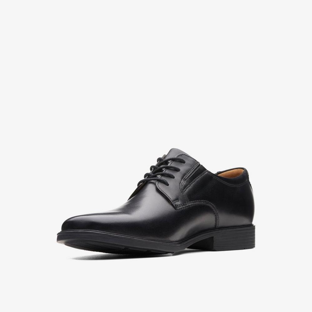 Giày Clarks Tilden Plain Nam - Đen - hình 4