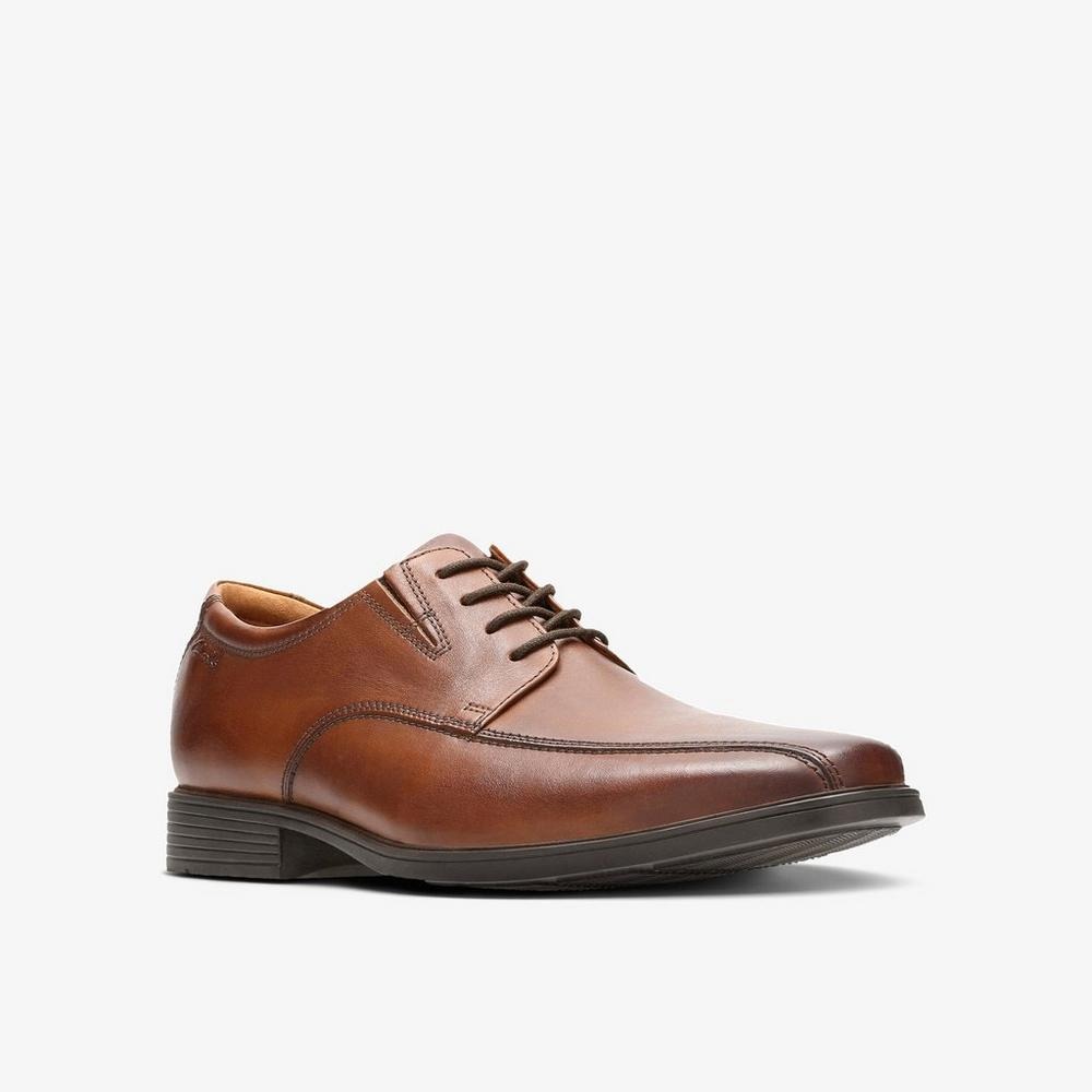 Giày Clarks Tilden Walk Nam - Nâu - hình 3