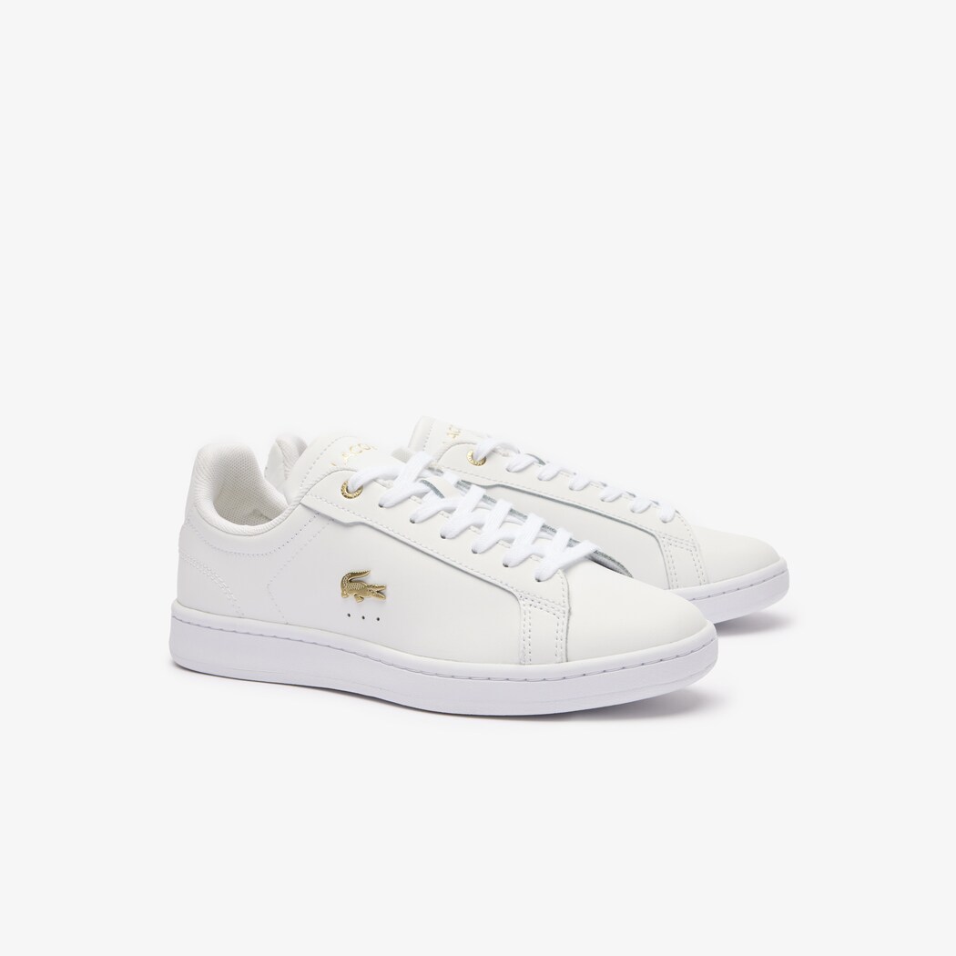 Giày Lacoste Carnaby Pro Nữ - Trắng Gold - hình 2