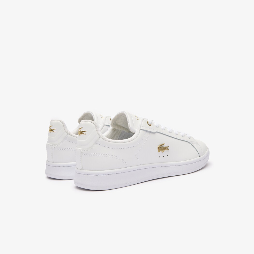 Giày Lacoste Carnaby Pro Nữ - Trắng Gold - hình 3