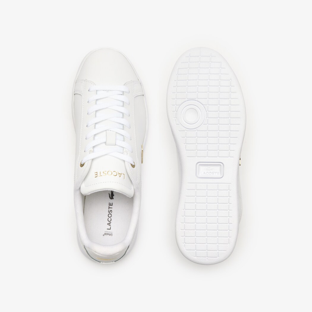 Giày Lacoste Carnaby Pro Nữ - Trắng Gold - hình 4