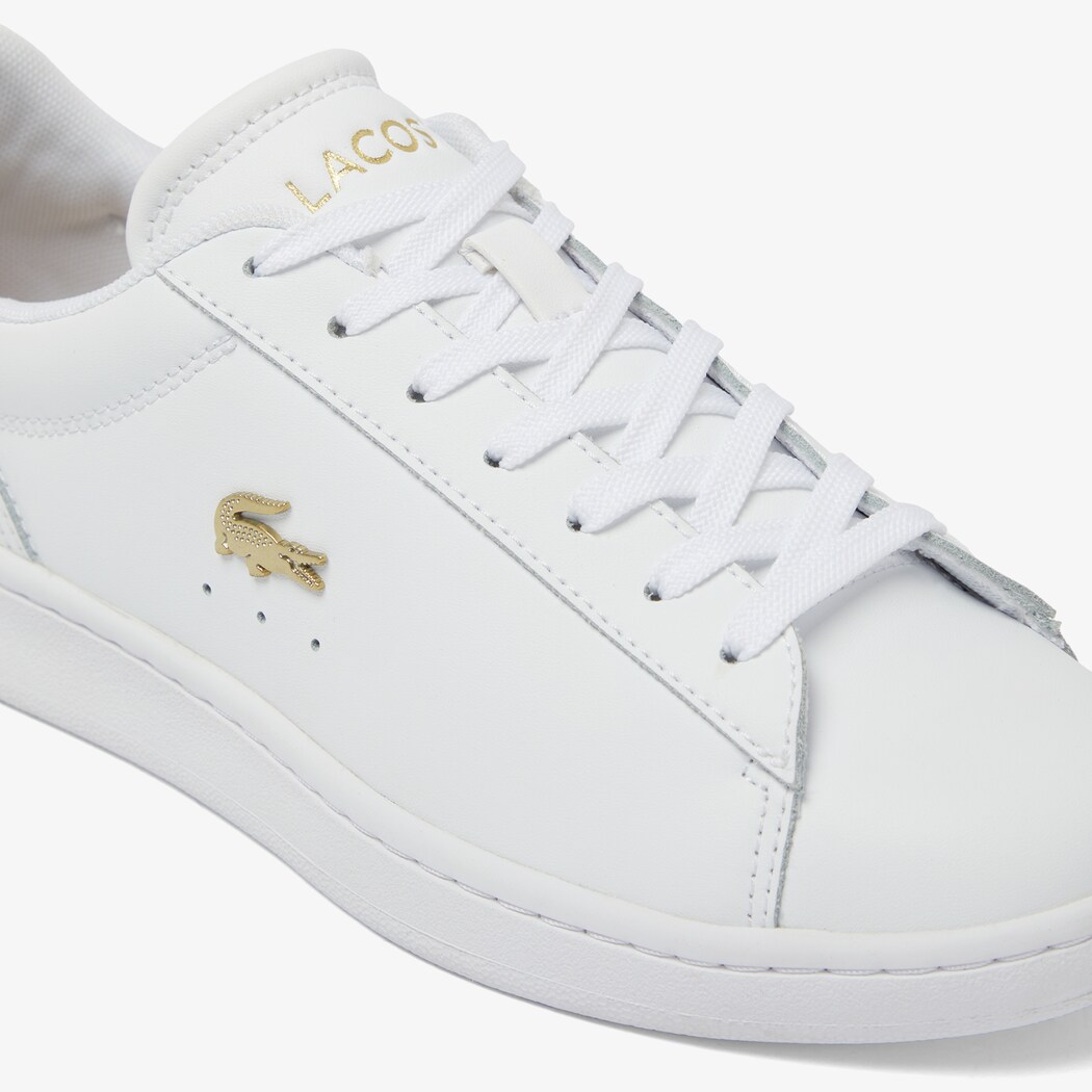 Giày Lacoste Carnaby Set Nữ - Trắng Gold - hình 6