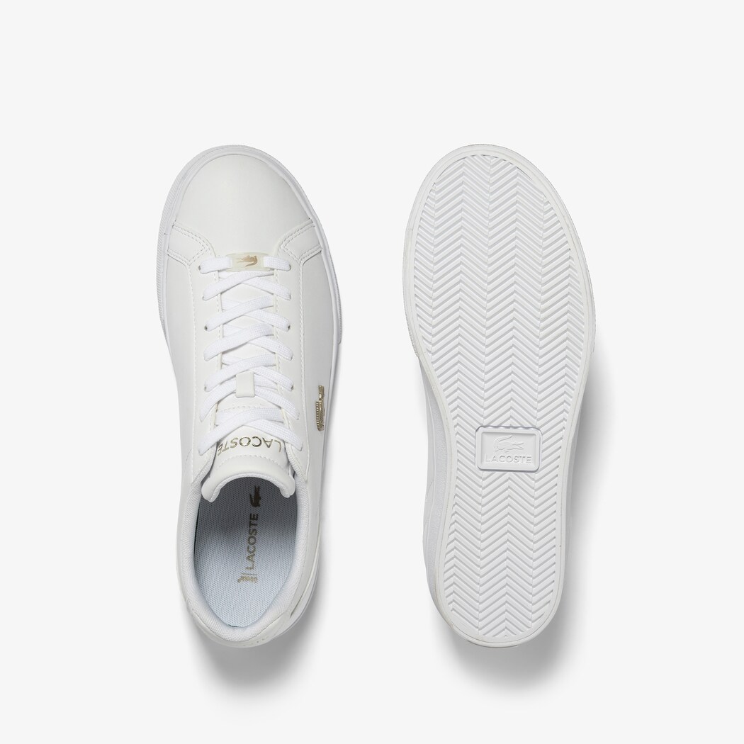 Giày Lacoste Lerond Pro Nam - Trắng Gold - hình 4