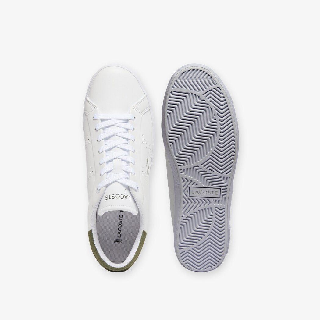 Giày Lacoste PowerCourt 2.0 Nam - Trắng Rêu - hình 4