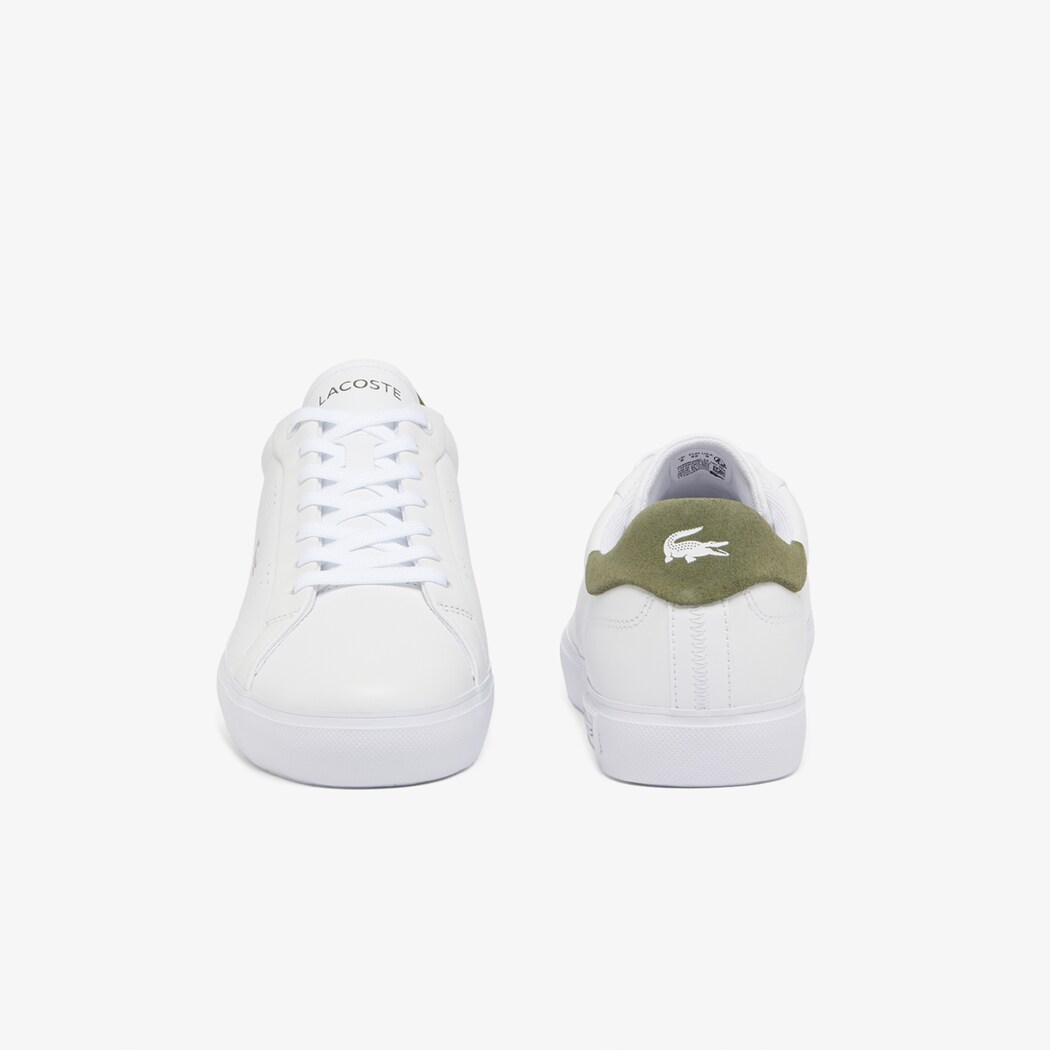 Giày Lacoste PowerCourt 2.0 Nam - Trắng Rêu - hình 5