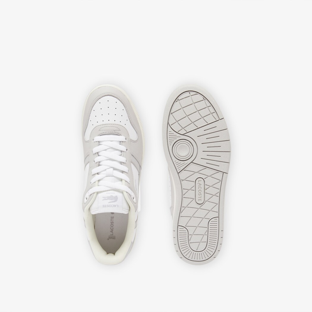 Giày Lacoste T-Clip Leather Nam - Xám Trắng - hình 4