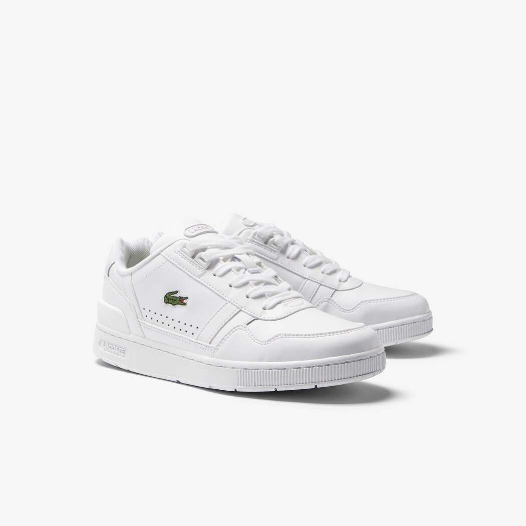 Giày Lacoste T-Clip Leather Nữ - Trắng - hình 2