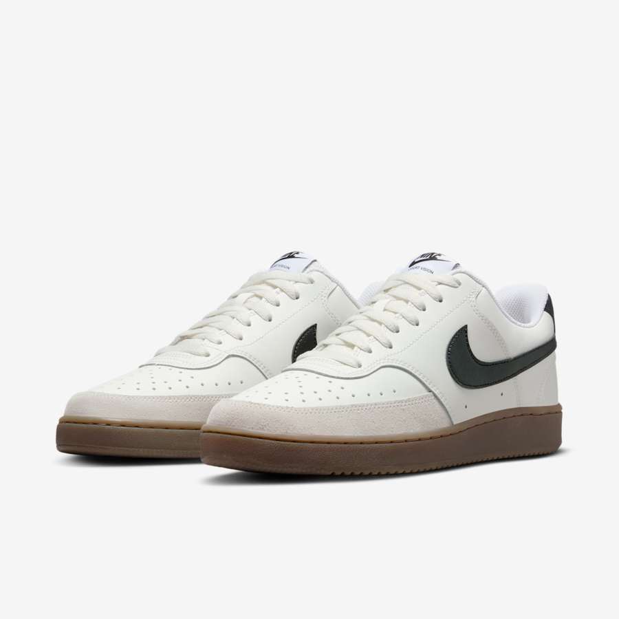 Giày Nike Court Vision Low Nam - Trắng Xanh Lá - hình 4
