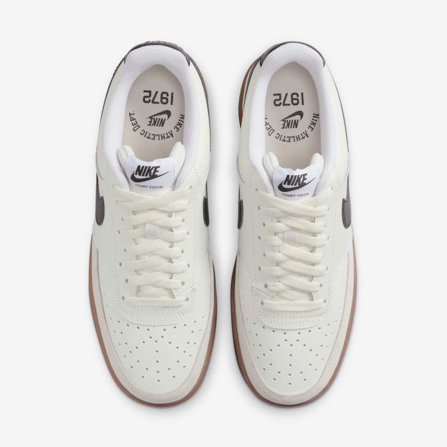Giày Nike Court Vision Low Nam - Trắng Xanh Lá - hình 5