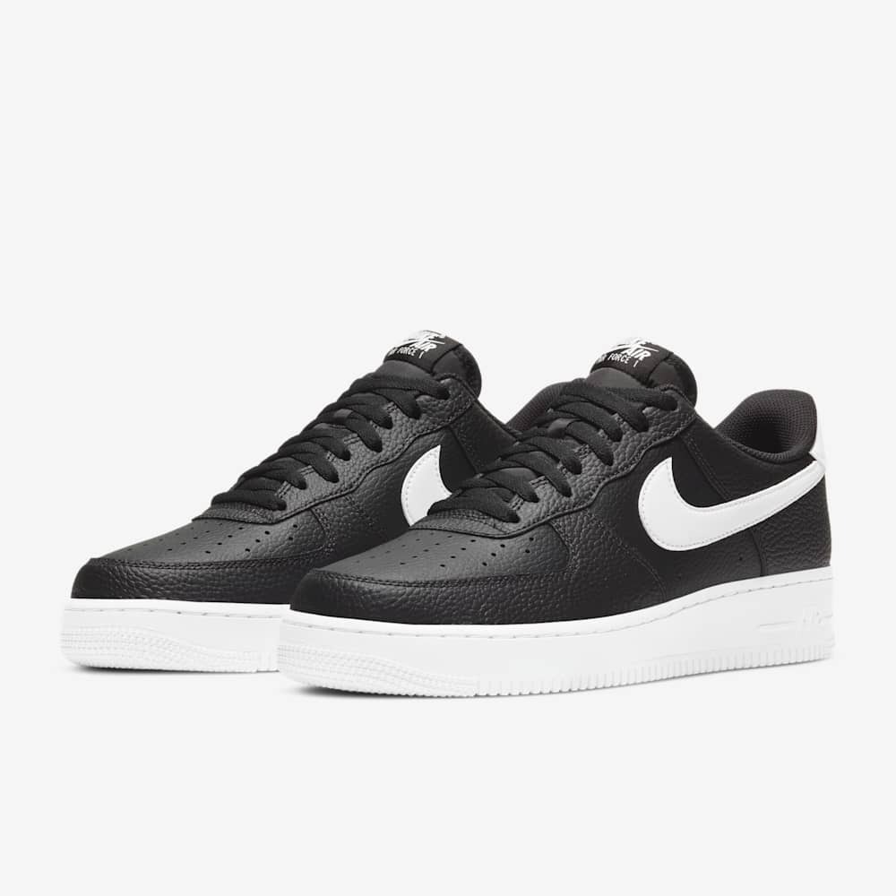Giày Nike Air Force 1 '07 Nam - Đen Trắng - hình 4