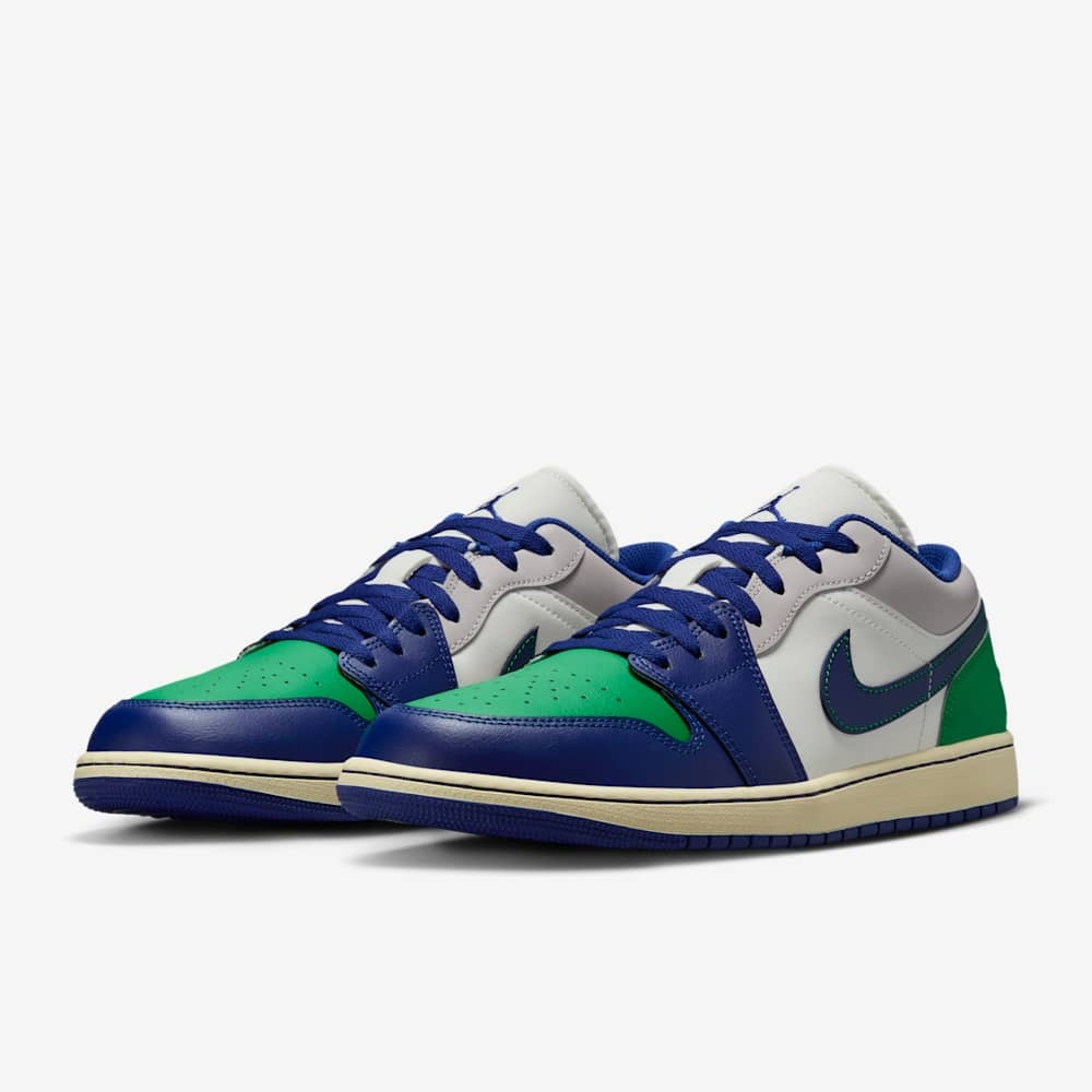 Giày Nike Air Jordan 1 Low Nam - Xám Xanh - hình 4