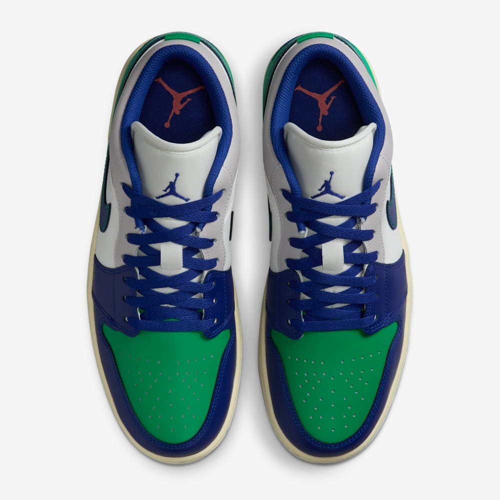Giày Nike Air Jordan 1 Low Nam - Xám Xanh - hình 5