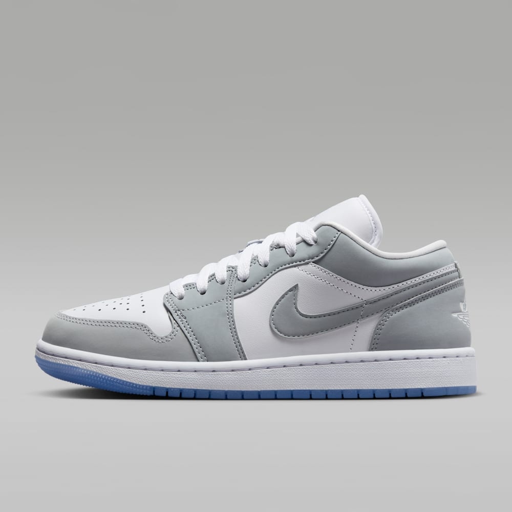 Giày Nike Air Jordan 1 Low Nữ- Xám Trắng