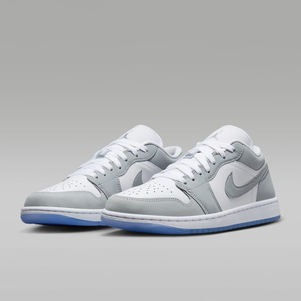 Giày Nike Air Jordan 1 Low Nữ- Xám Trắng - hình 4