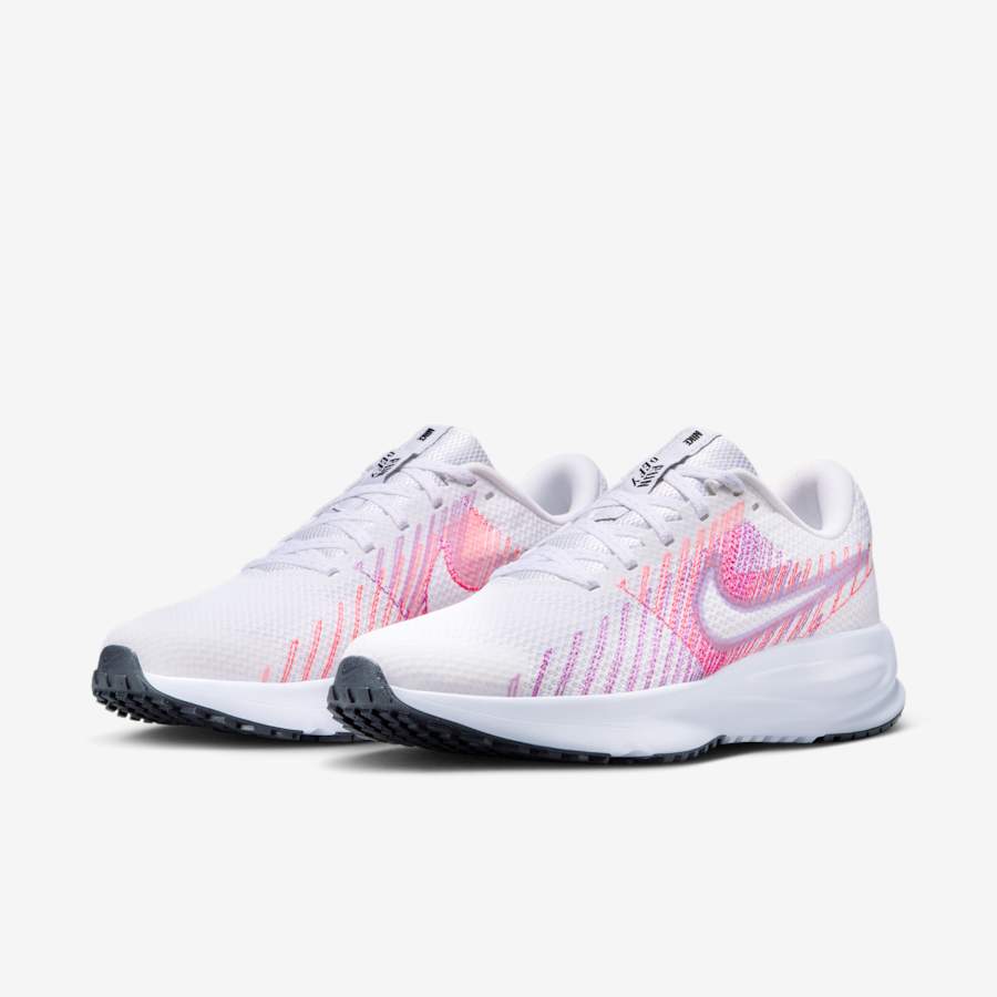 Giày Nike Run Defy Nữ - Trắng Tím - hình 4