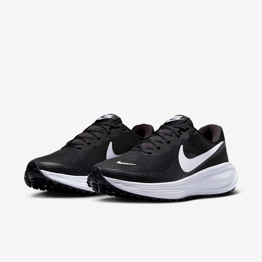 Giày Nike Revolution 8 Nữ - Đen Trắng - hình 4