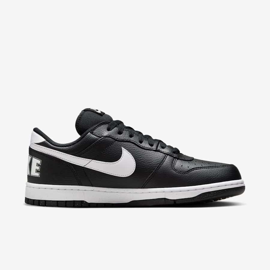 Giày Nike Big Low Nam - Đen Trắng - hình 2