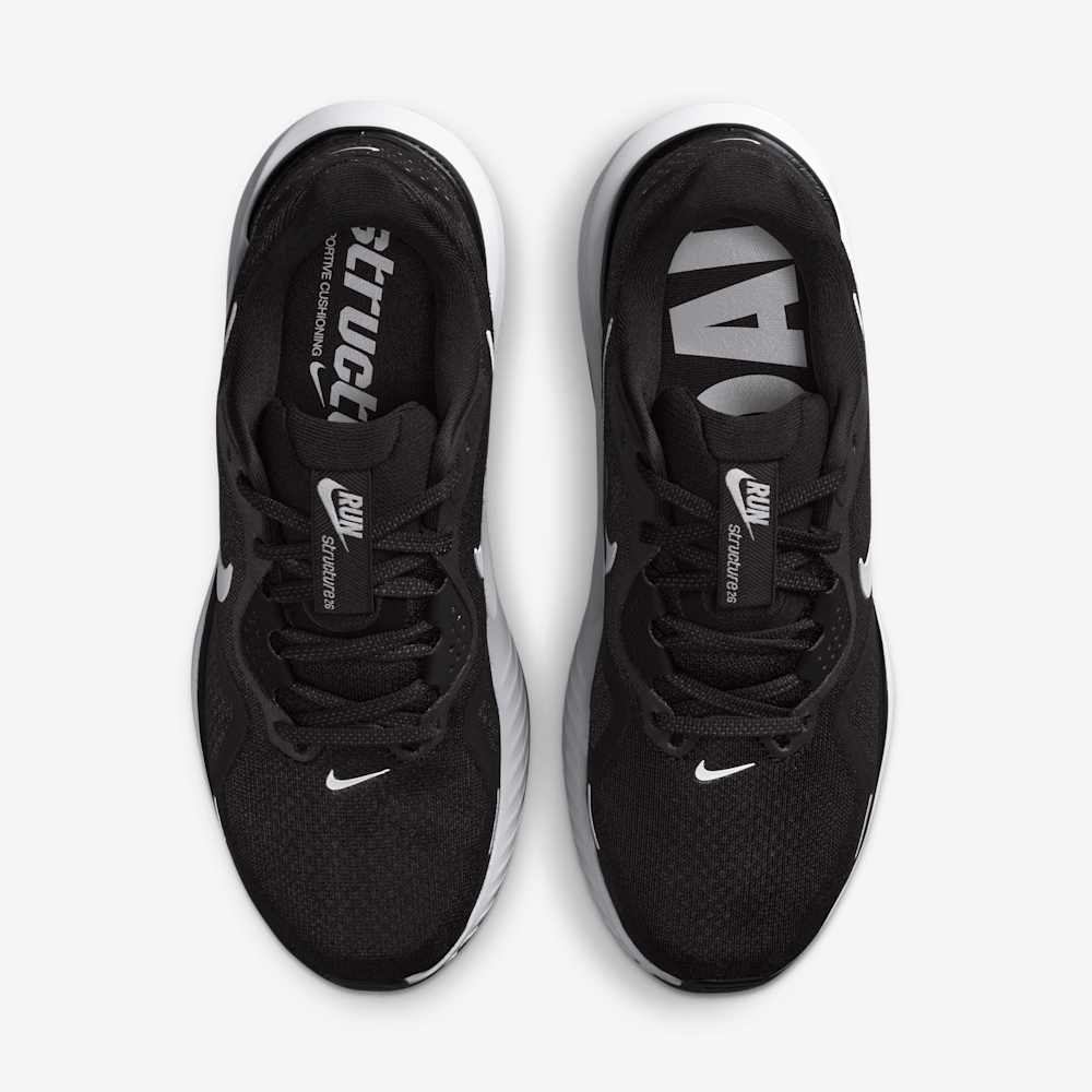 Giày Nike Structure 26 Nữ - Đen Trắng - hình 5
