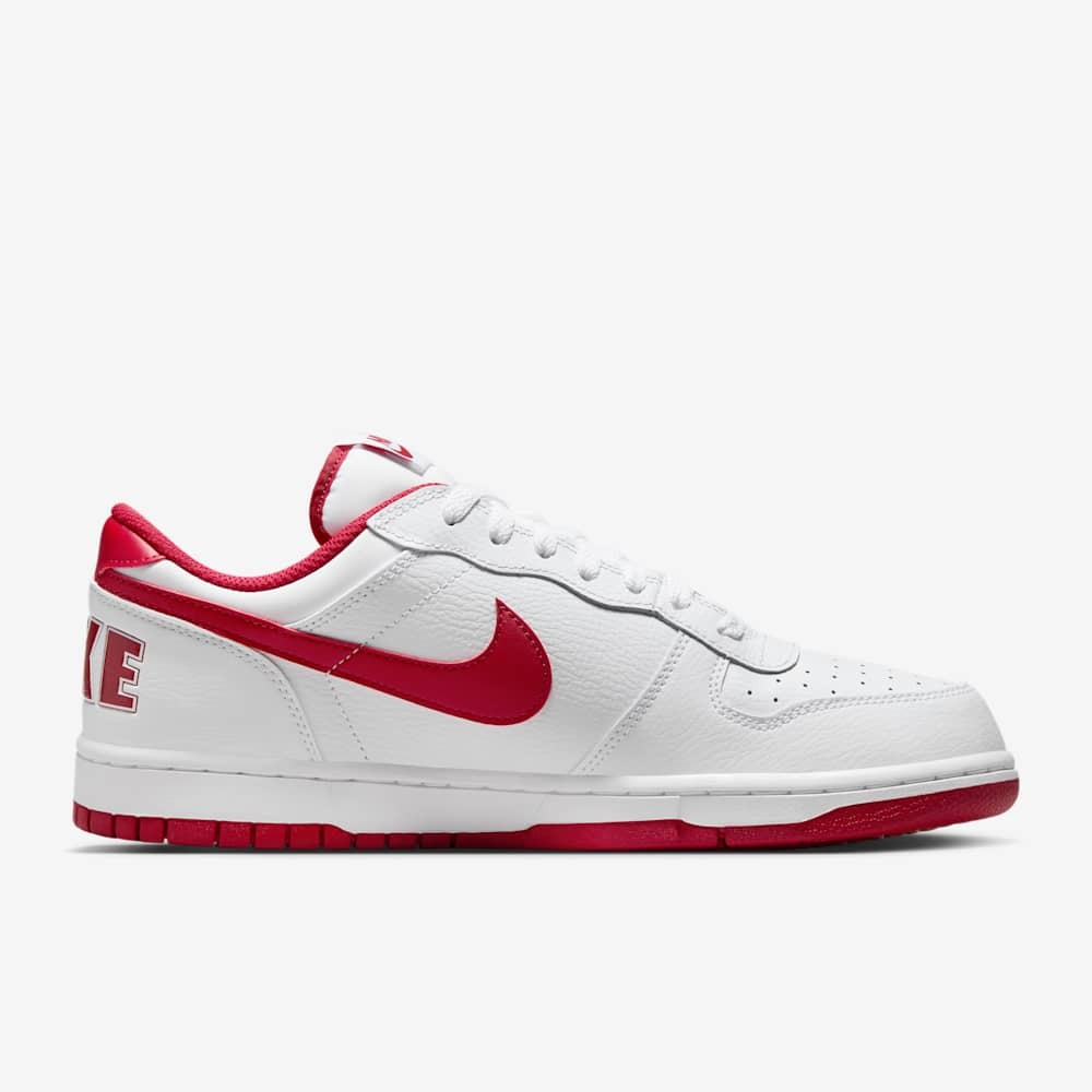 Giày Nike Big Low Nam - Trắng Đỏ - hình 2