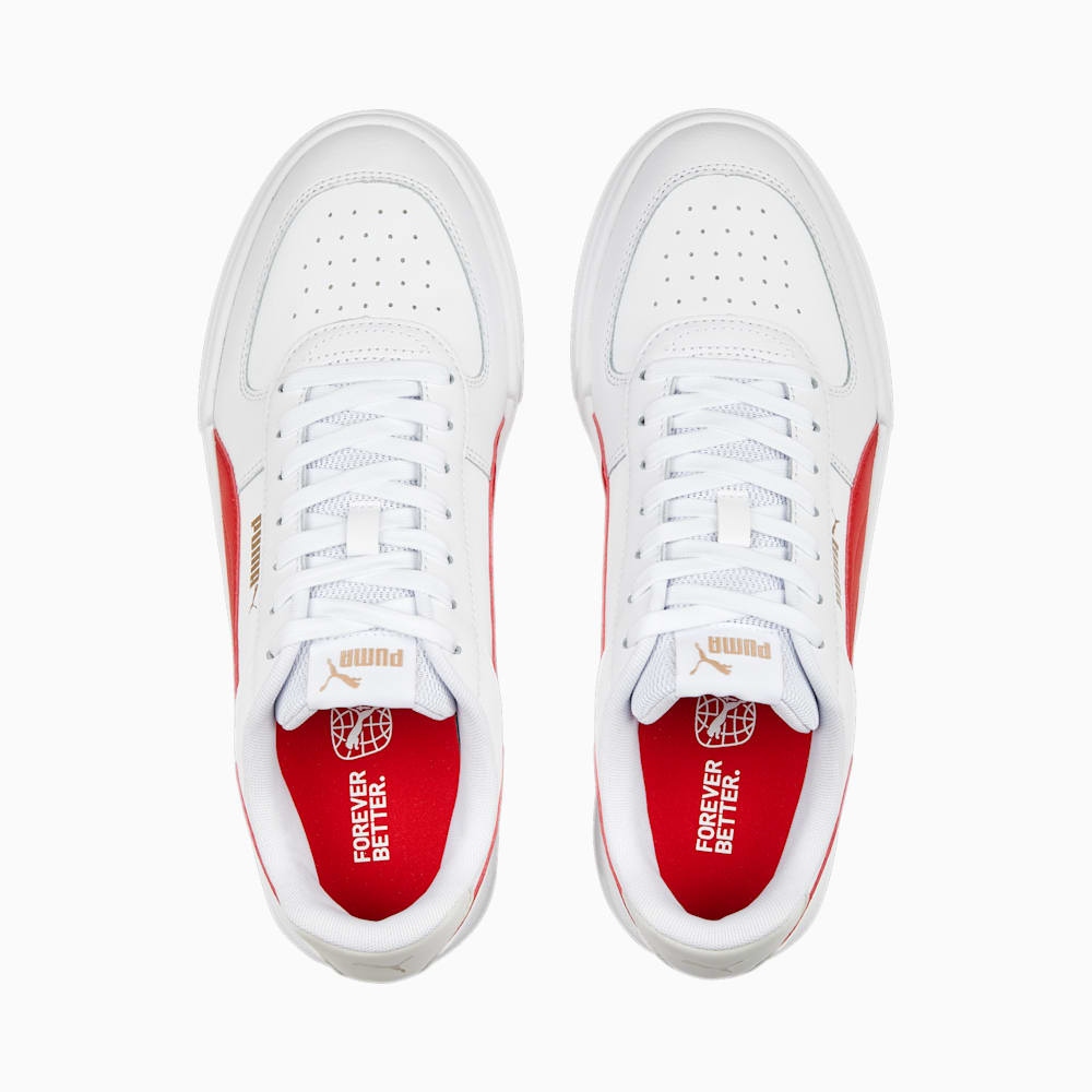Giày Puma Caven Nam Nữ - Trắng Đỏ - hình 5