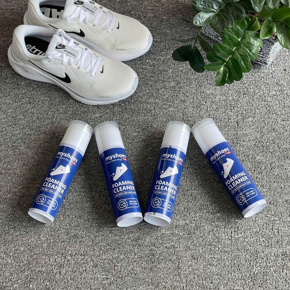 Xịt Bọt ION Làm Sạch Giày Myshoes Foaming Cleaner 300ml - hình 6