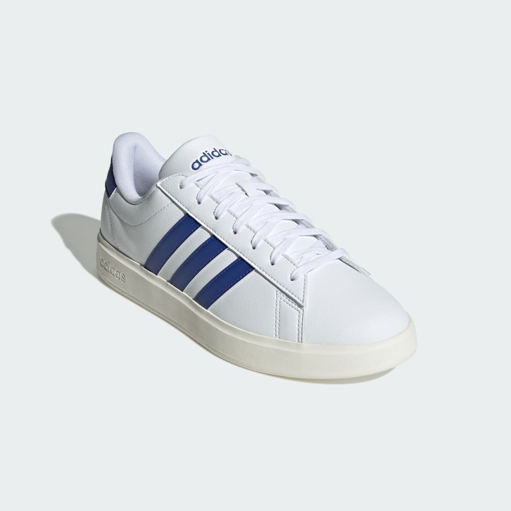 Giày adidas Grand Court Base 2.0 Nam - Trắng Xanh - hình 3