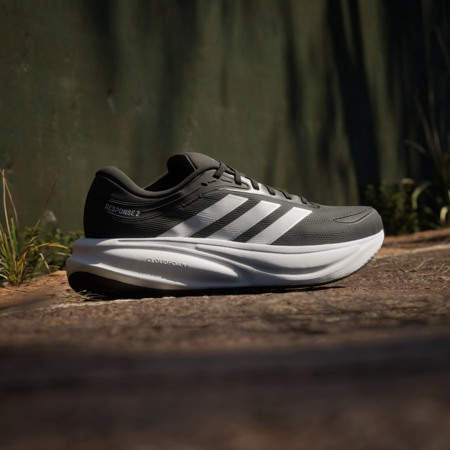 Giày Adidas Response 2 Nam - Đen Trắng - hình 2