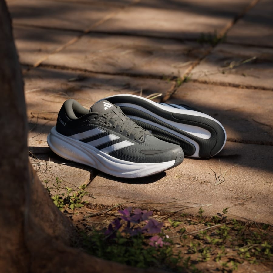 Giày Adidas Response 2 Nam - Đen Trắng - hình 4