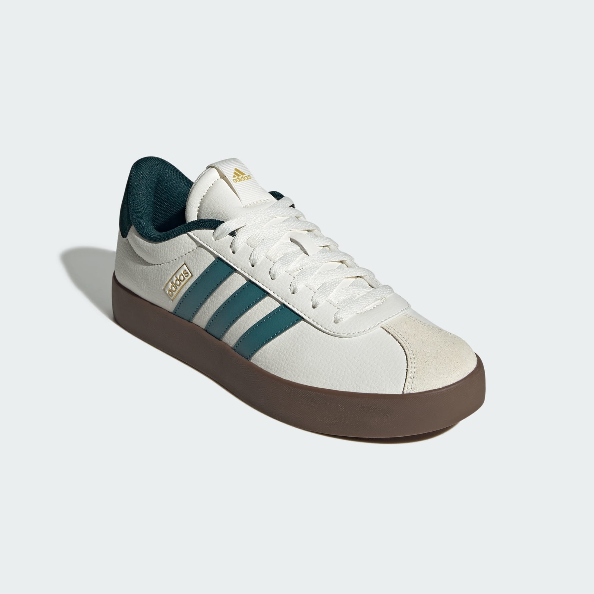 Giày Adidas VL Court 3.0 Nam - Trắng Xanh Nâu - hình 3