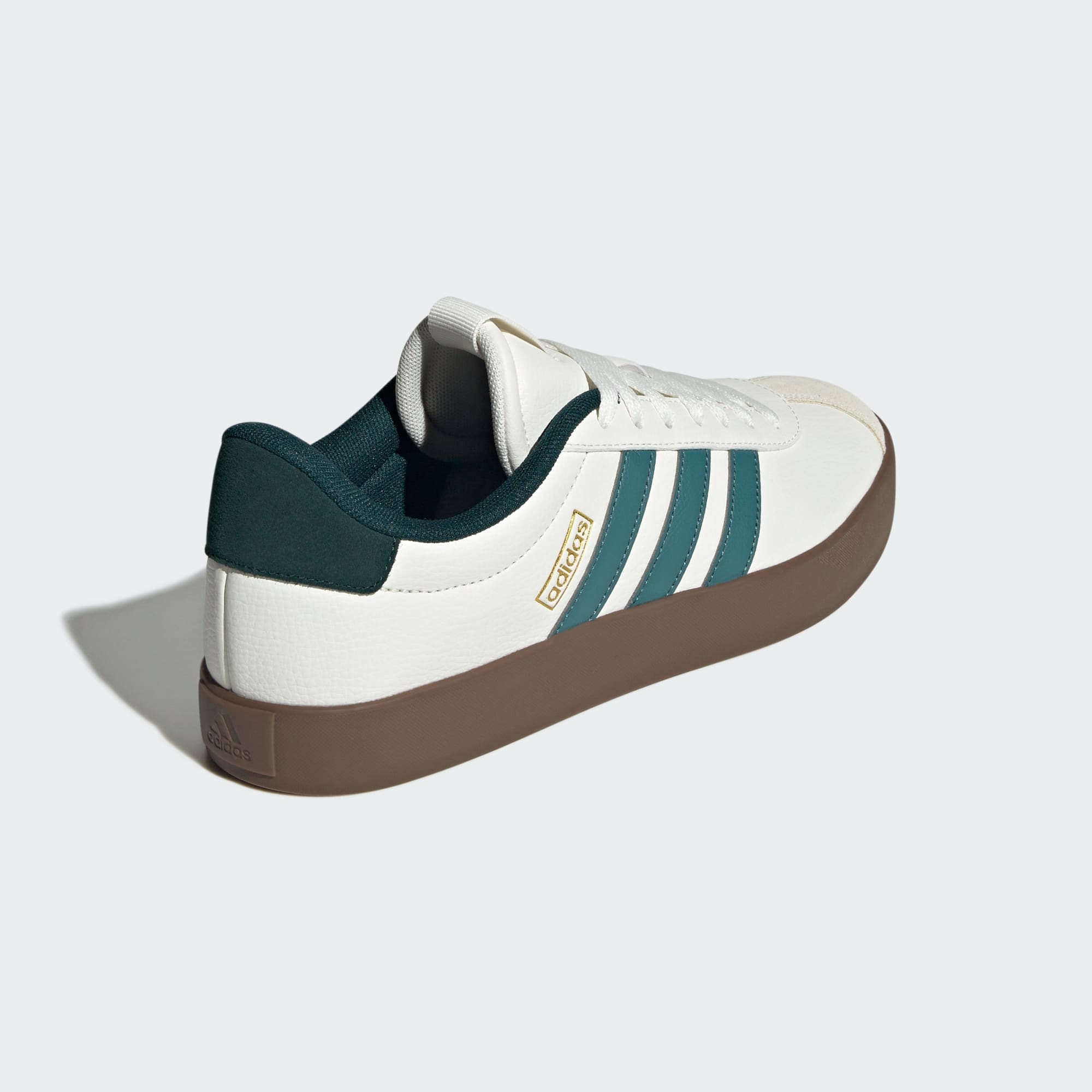 Giày Adidas VL Court 3.0 Nam - Trắng Xanh Nâu - hình 4